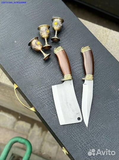 Нож шашлычный набор