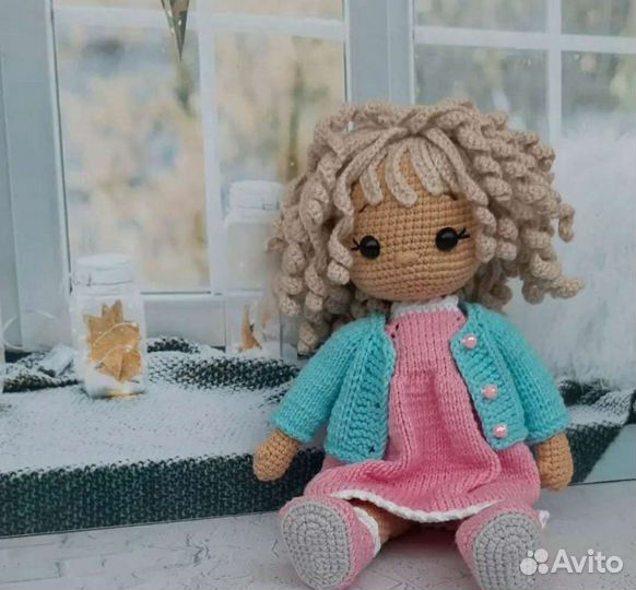 Вязаная кукла