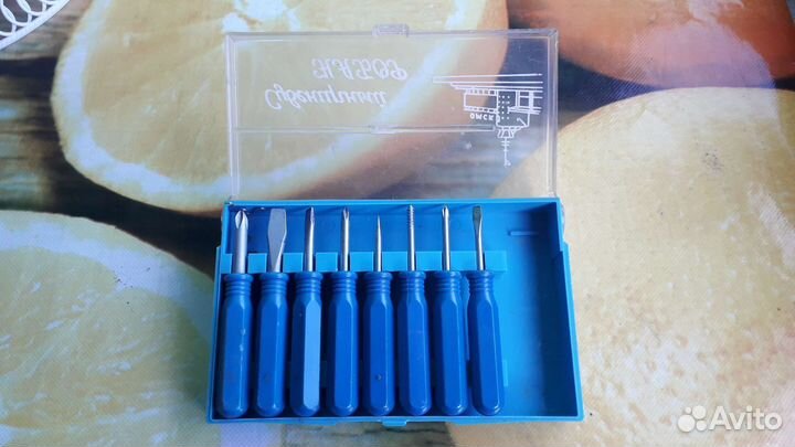 Набор сувенирных отверток СССР