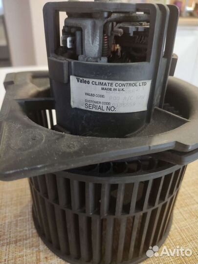 Вентилятор отопителя opel vectra b