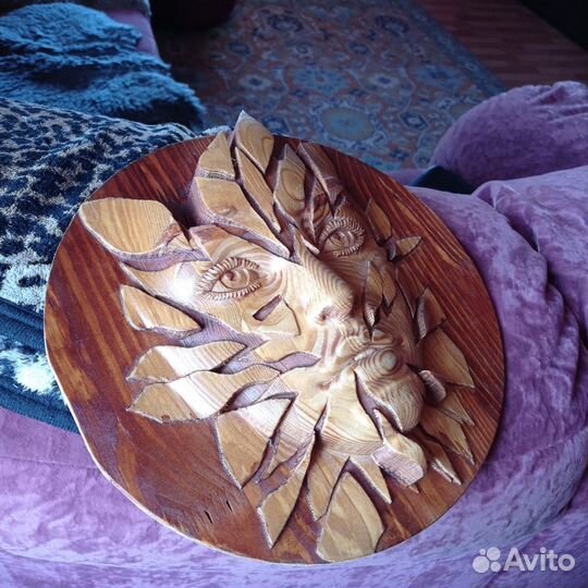 Панно из дерева (Апокалипсис)