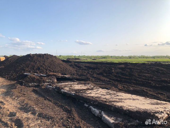 Плодородный грунт, чернозем, торф
