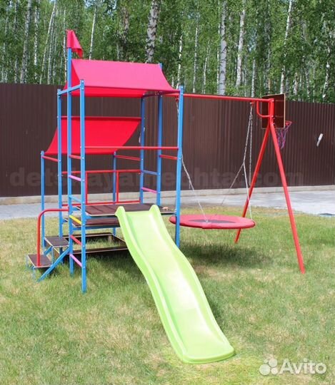 Детский уличный спортивный комплекс Башня Гнездо