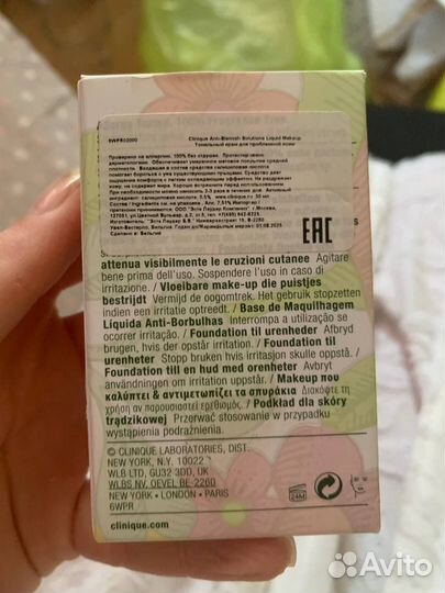 Тональный крем Clinique для проблемной кожи