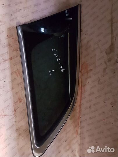 Форточка задняя левая Mazda cx-7 мазда