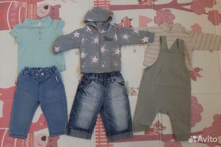 Детские вещи пакетом на девочку 68 74