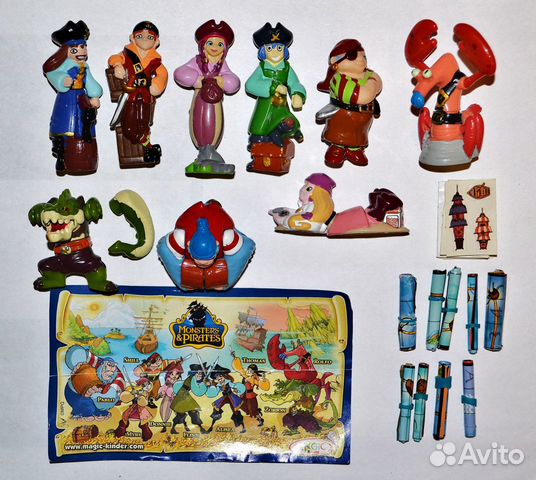 Киндер Пираты и монстры