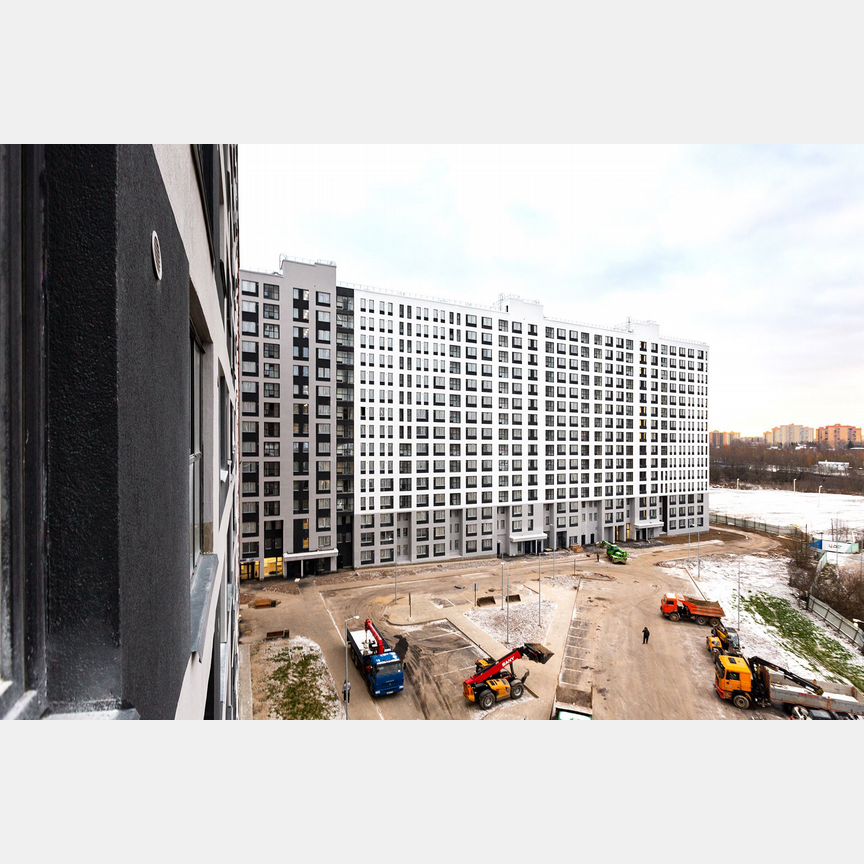 2-к. квартира, 57,4 м², 6/17 эт.