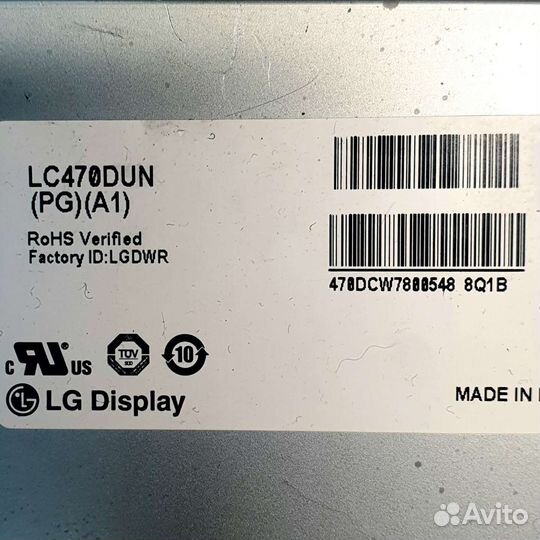 T-con V14 60Hz 1GID TI V1.0 6870C-0471D