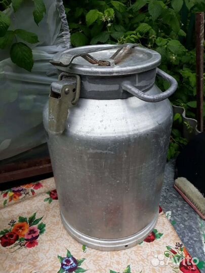 Фляга алюминиевая бу 40л