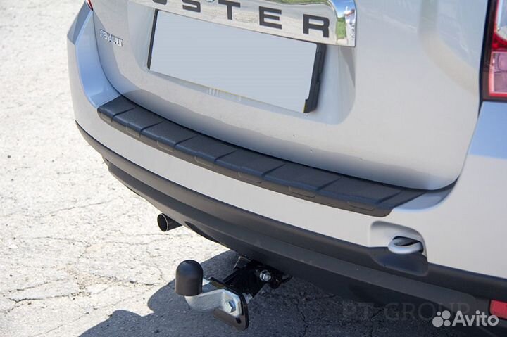 Накладка на бампер Дастер