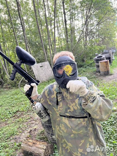 Игра в пейнтбол