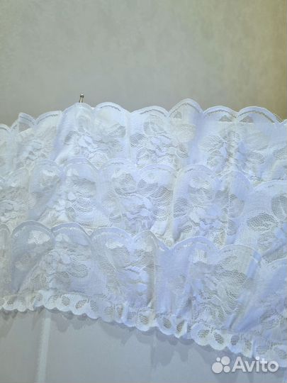 Зонт с кружевами