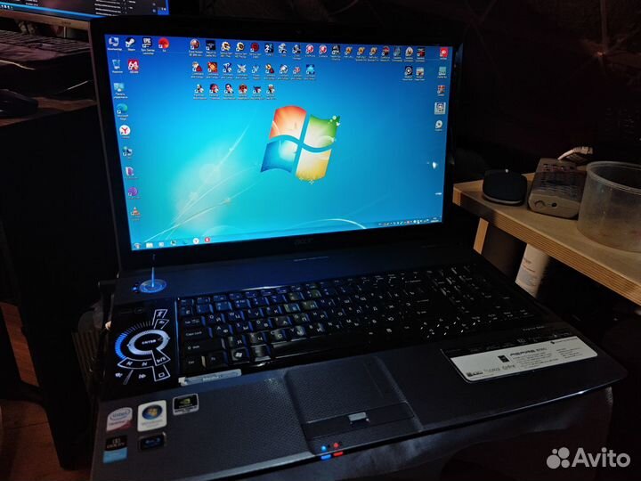 Ноутбук acer aspire 8930g Core2Extreme