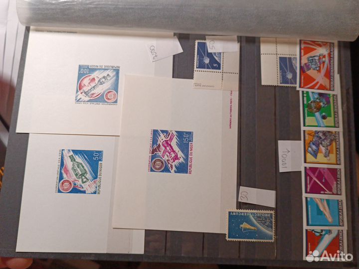 Марки космос астрономия