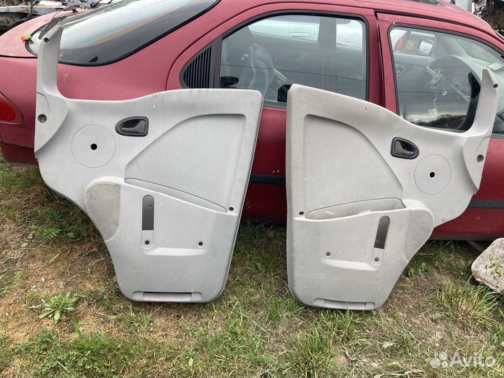 Обшивка двери renault master 2