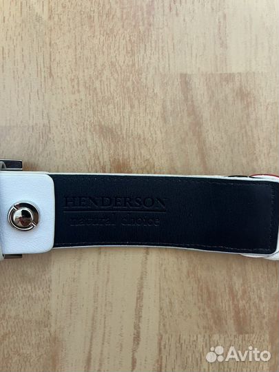 Кожаный плетеный ремень Henderson