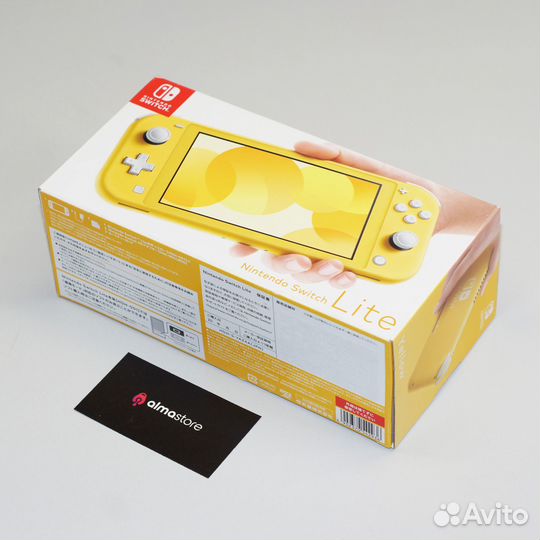 Портативная приставка Nintendo Switch Lite Yellow