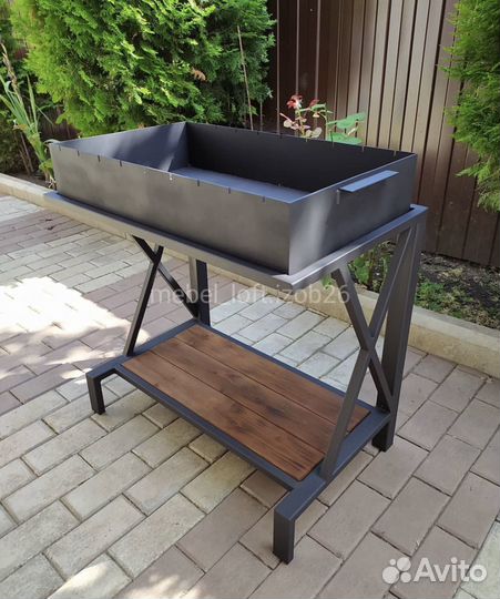 Мангалы в стиле лофт