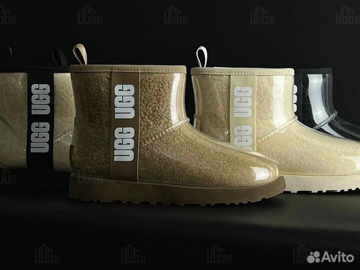 Силиконовые Угги Ugg Classic Clear Mini