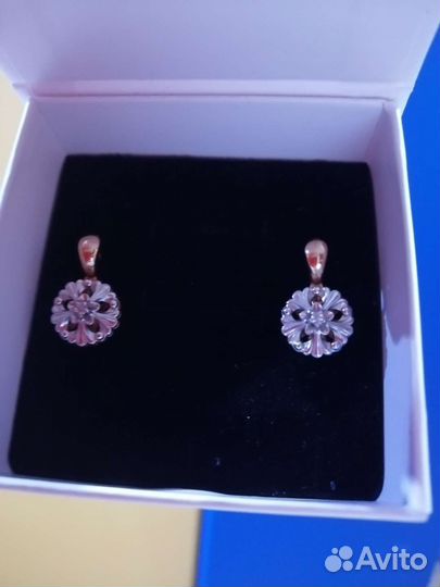 Серьги с бриллиантами