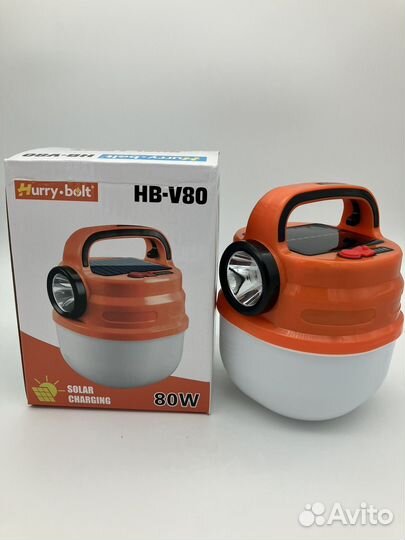 Фонарь кемпинговый солнечная батарея