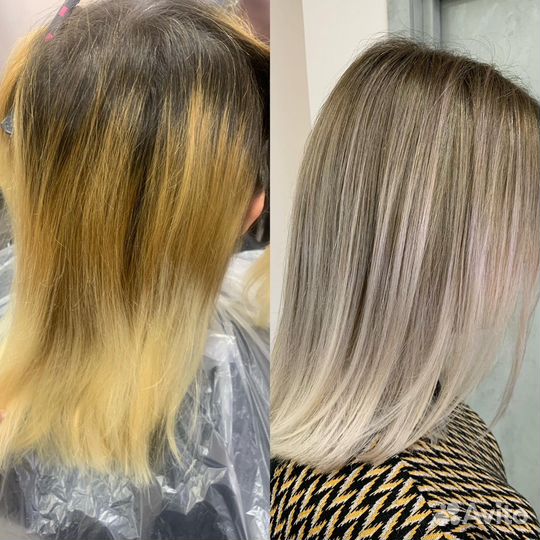 Сложное окрашивание, шатуш, airtouch, балаяж