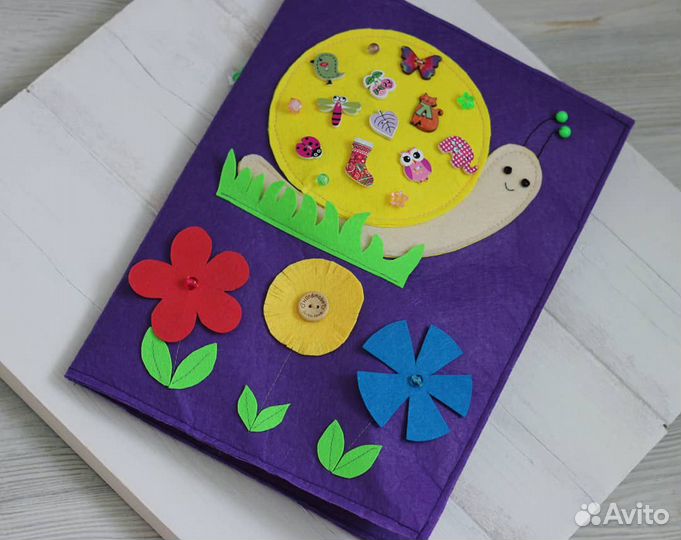 Развивающий планшет (книжка-малышка)