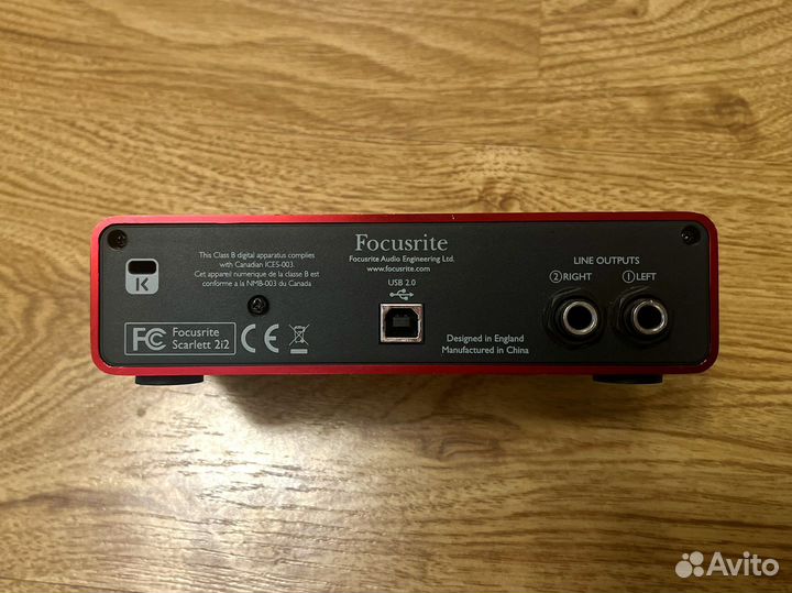 Focusrite Scarlett 2i2