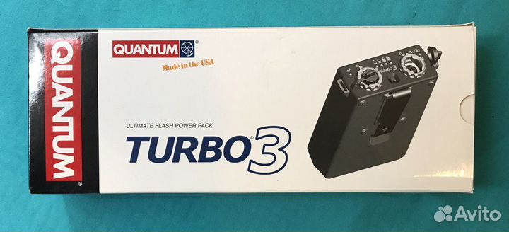 Аккамулятор Quantum Turbo 3 + кабели для вспышек