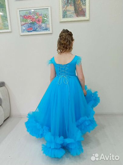 Платье на выпускной размер 128-134
