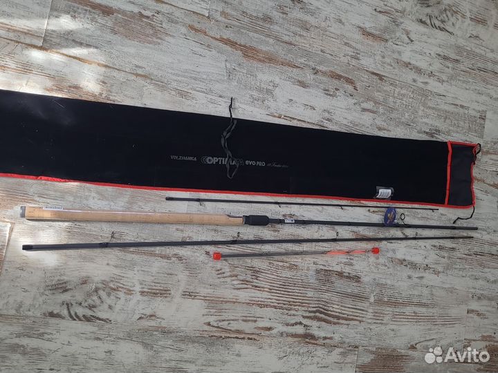 Фидерное удилище волжанка optima evo pro 60+