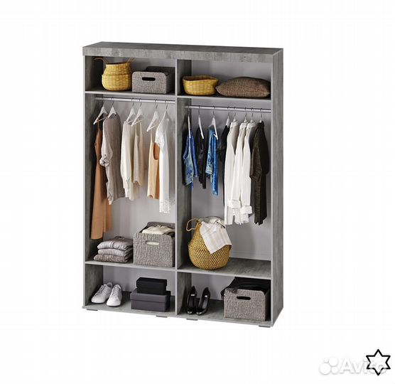 Шкаф новый Инстайл 1,6 м. Доставка бесплатная