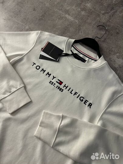 Свитшот Tommy Hilfiger 1985 белый