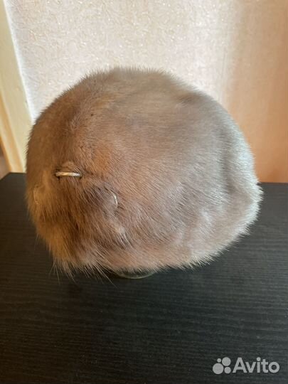 Шляпа женская мутоновая и норковая