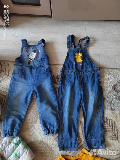 Пакет вещей на мальчика 80 86 размер