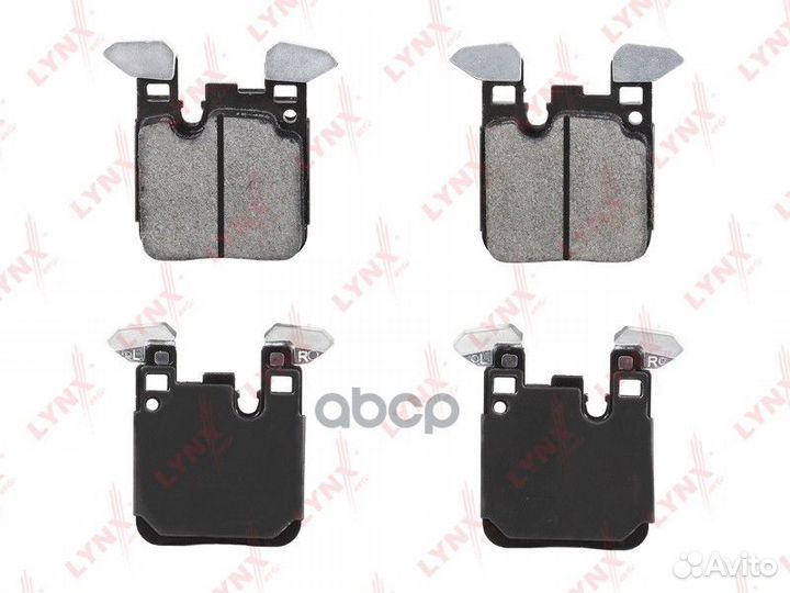 BD-1437 колодки тормозные L y n x BD1437 lynxauto