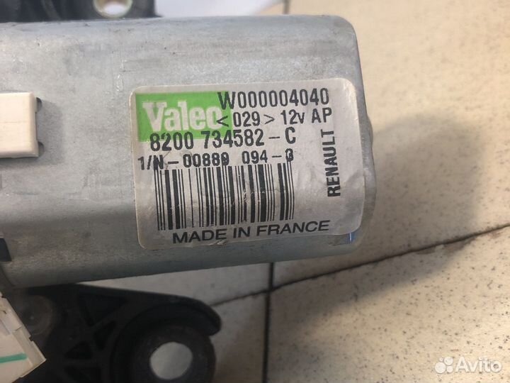 Рено Дастер Моторчик заднего дворника