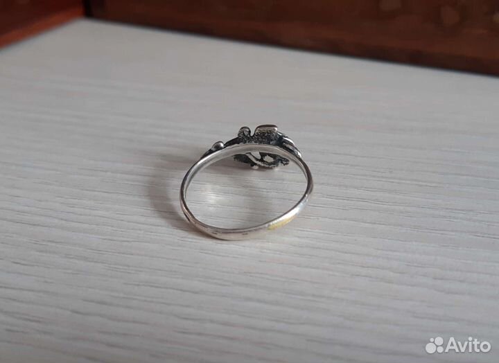 Серьги гвоздики серебро