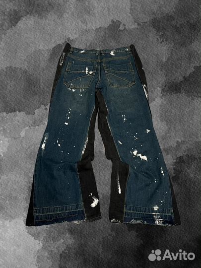 Flared custom jeans