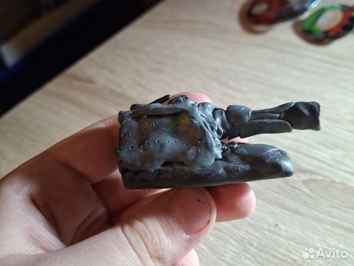 Танк яга-jg pz E 100 из пластилина