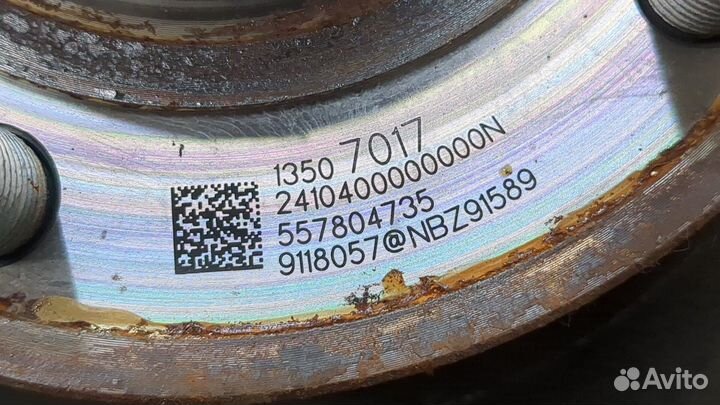 Ступица (кулак, цапфа) левая задняя Opel Insignia