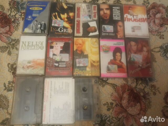 Аудиокассеты. Цена за 13 штук