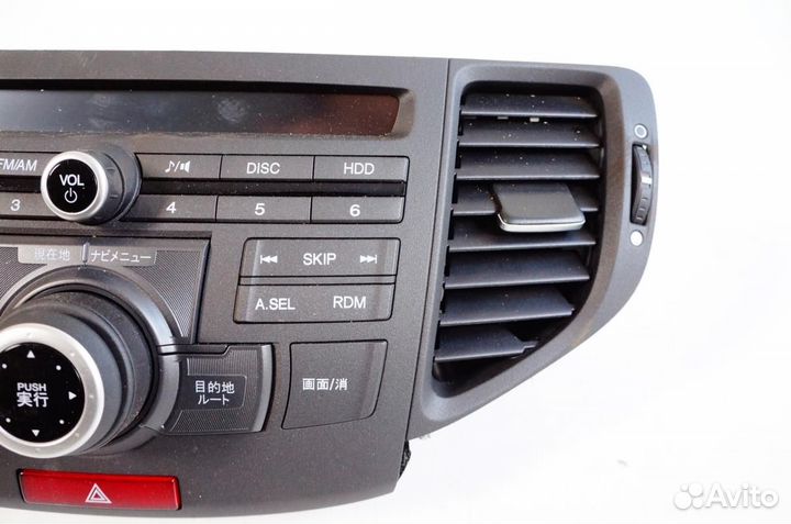 Блок управления магнитолой Honda Accord CU2 K24A