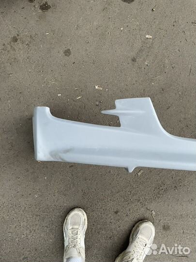 Накладка на передний бампер mugen, Honda civic 4d