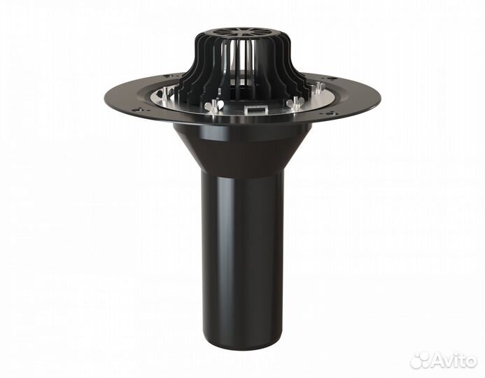 Воронка С обжимным металлическим фланцем без обогр