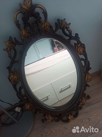 Зеркало овальное в раме