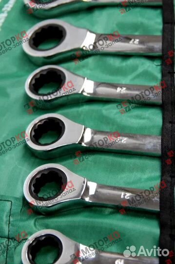 Набор инструментов ключей 18 предметов от 8 до 32