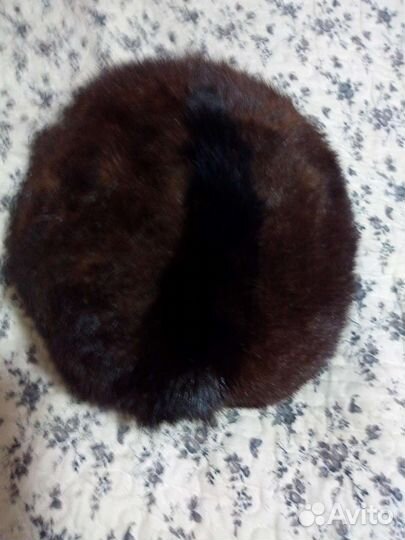 Берет норковый