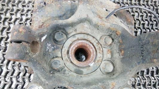 Ступица передняя левая nissan qashqai J10 (ADN02K9